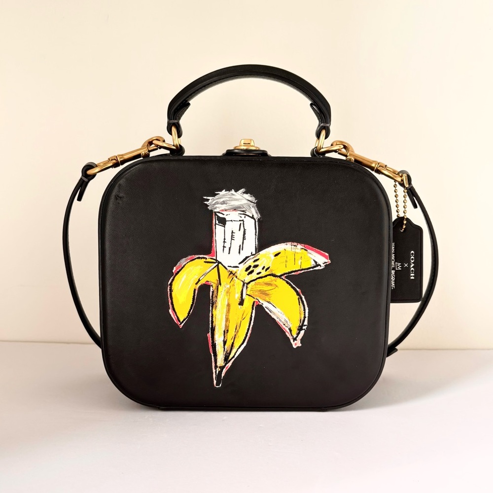 Coach X Jean Michel Basquiat Square Bag